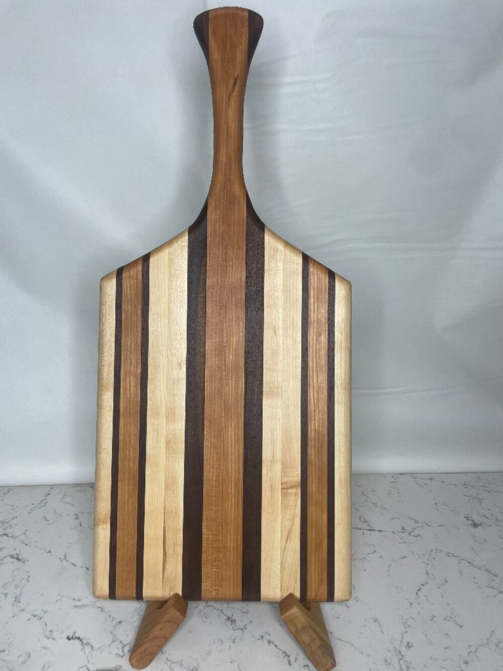 Canoe Paddle Edge-Grain Cutting Board